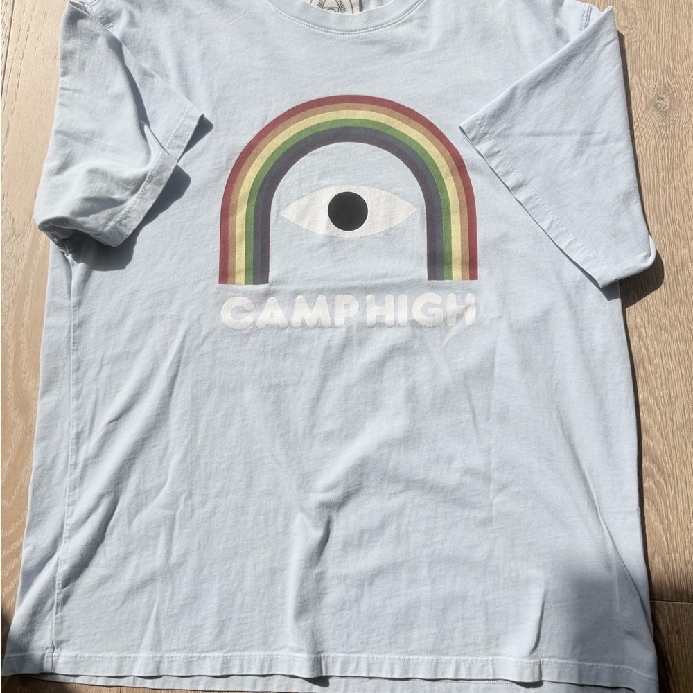 Camp High Light Blue Rainbow T-Shirt